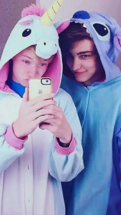 ai character: sam & colby solby background