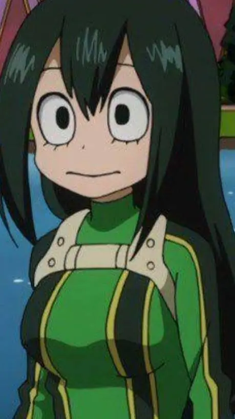 ai character: Asui Tsuyu  background