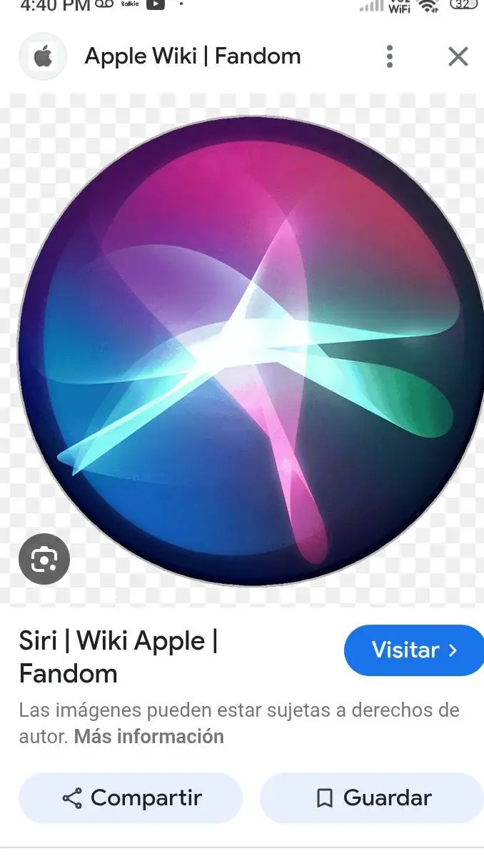 ai character: siri background