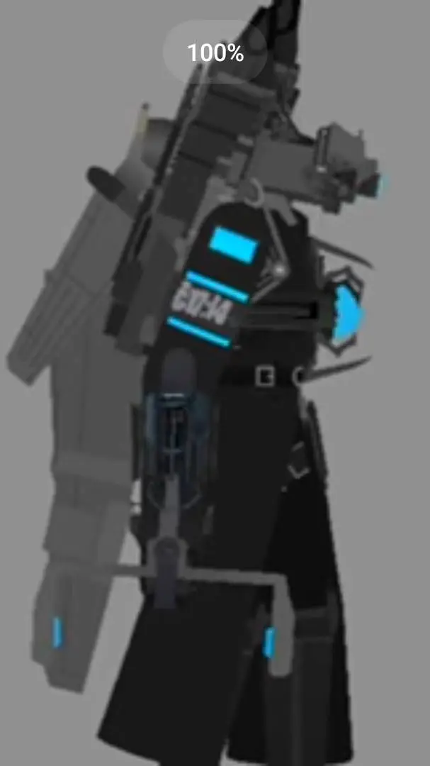 ai character: titan cameraman background
