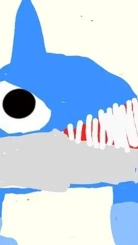 ai character: tralalero tralala  background