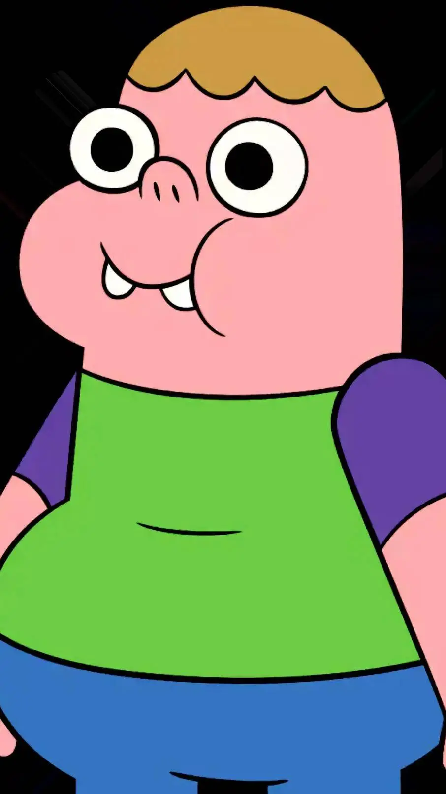 ai character: clarence  background