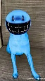 ai character: Bluedog background