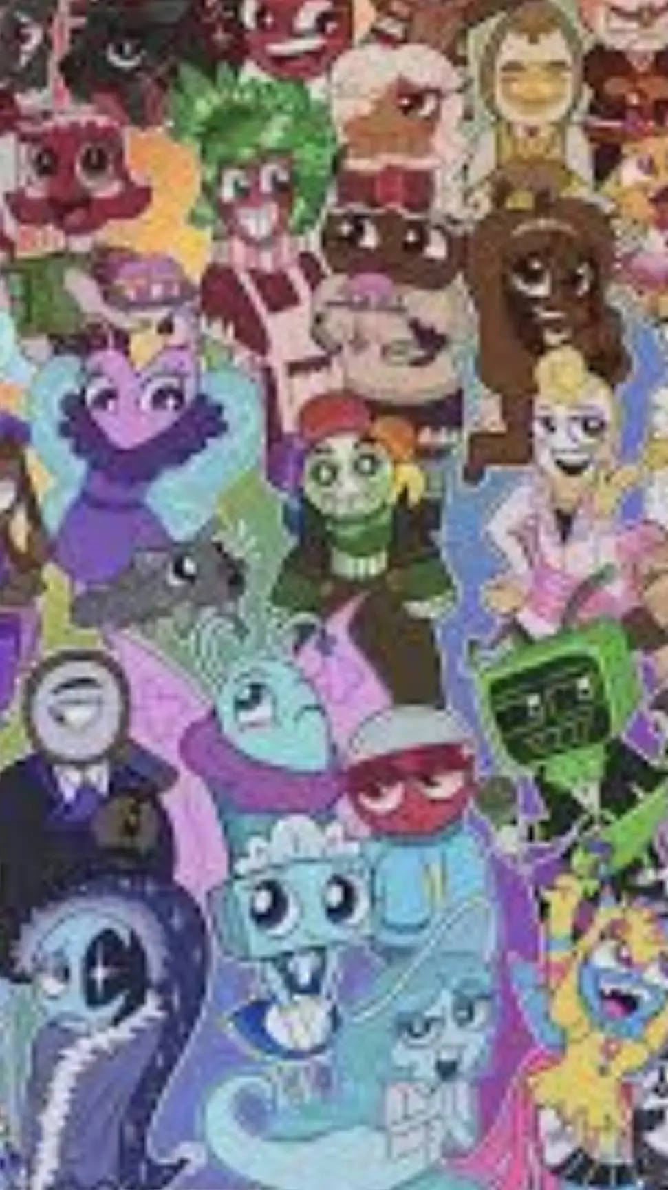 ai character: dw meets uwu cat! background