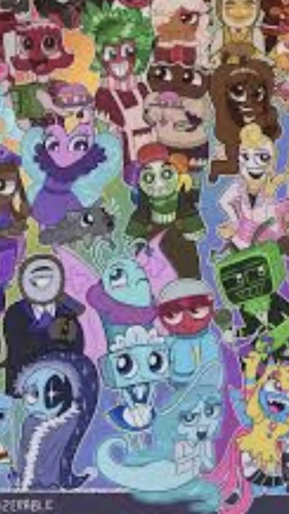 ai character: vee & dandy fight! background