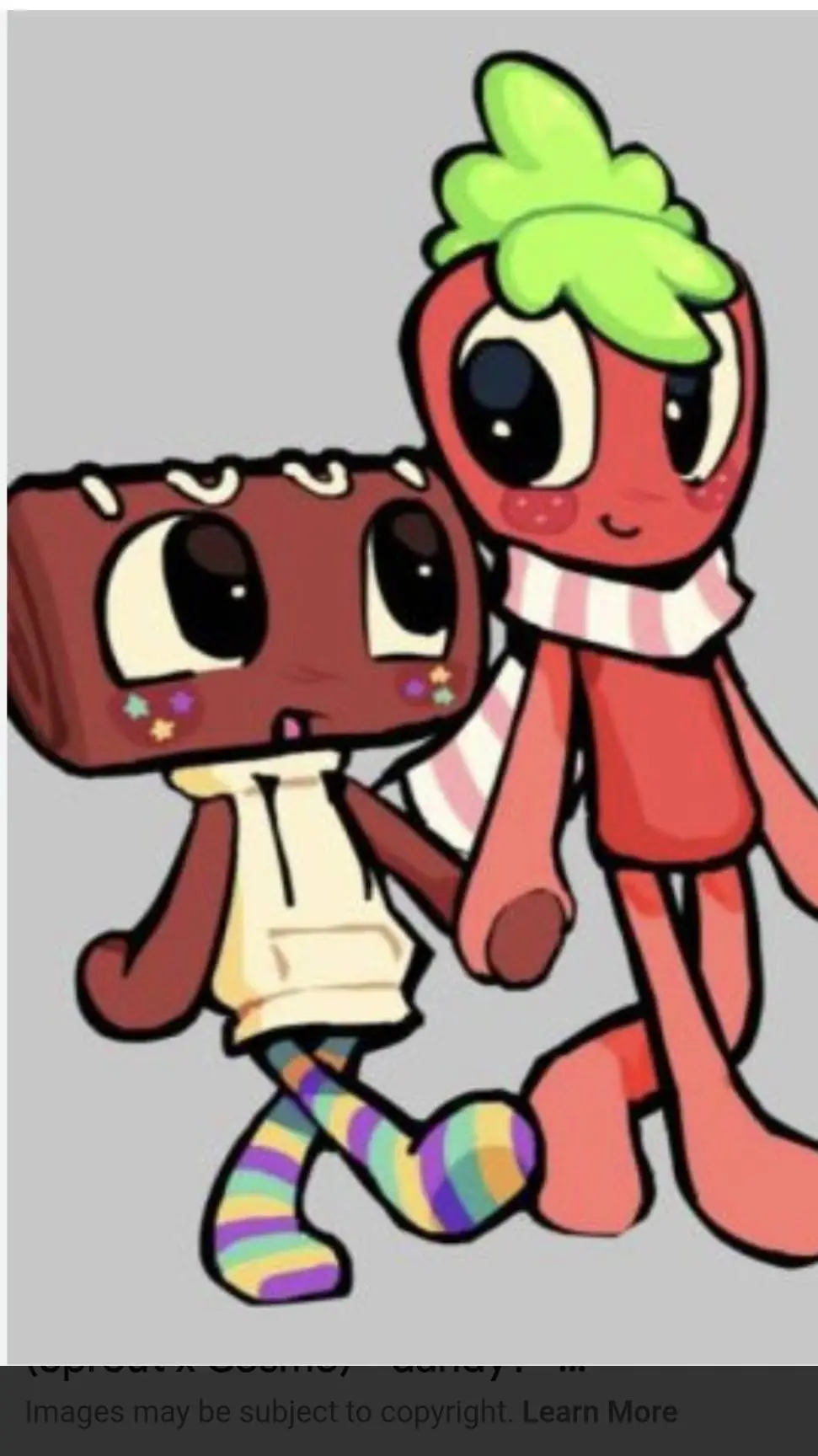 ai character: cosmo and sprout background