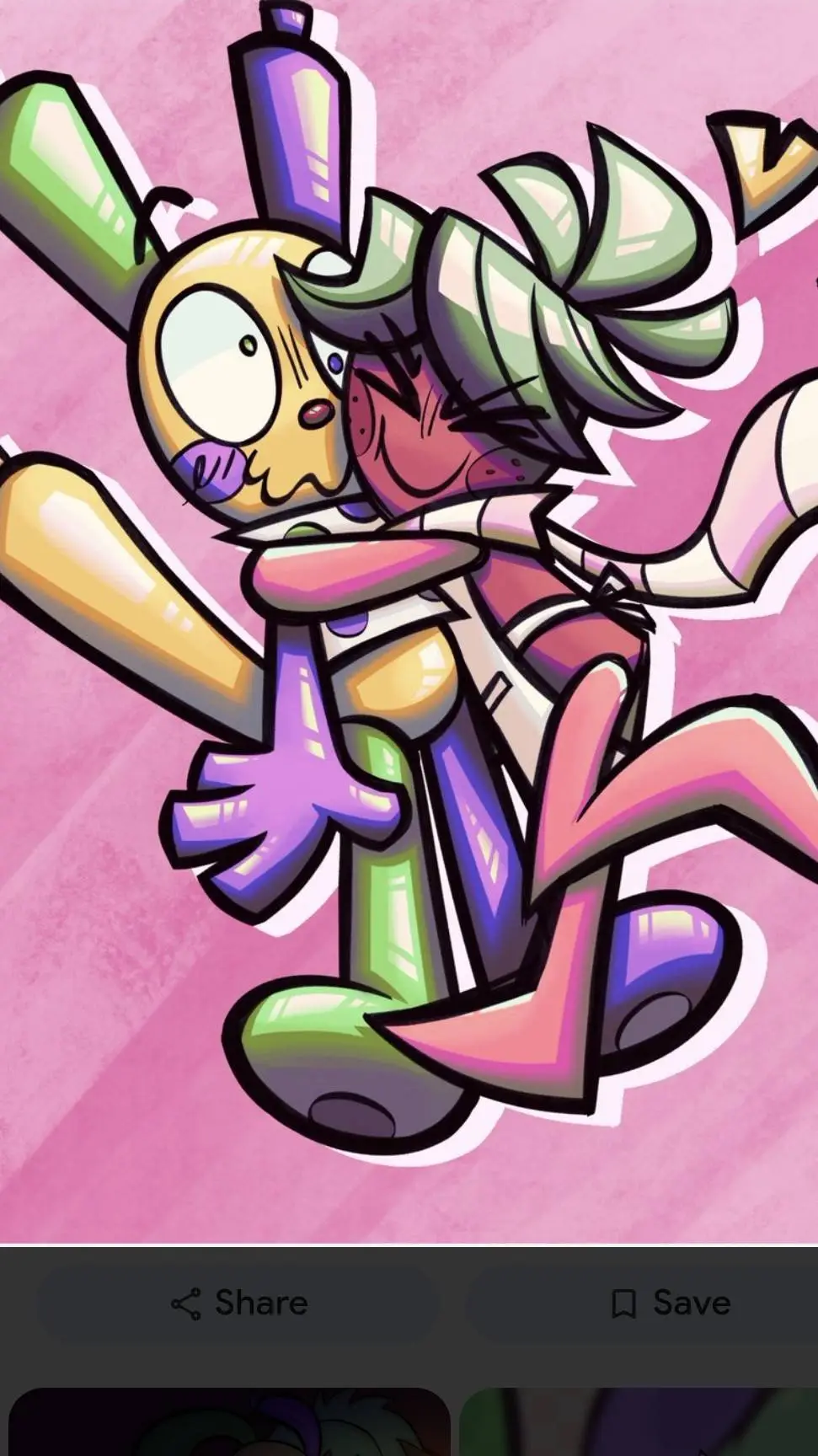 ai character: Berryfunny background