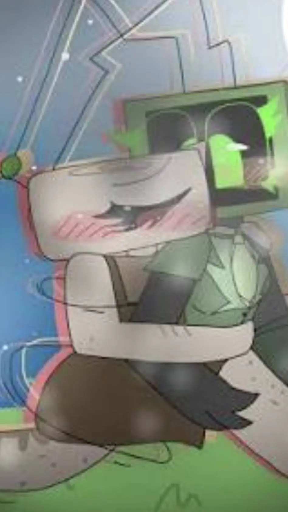 ai character: ShellVision background