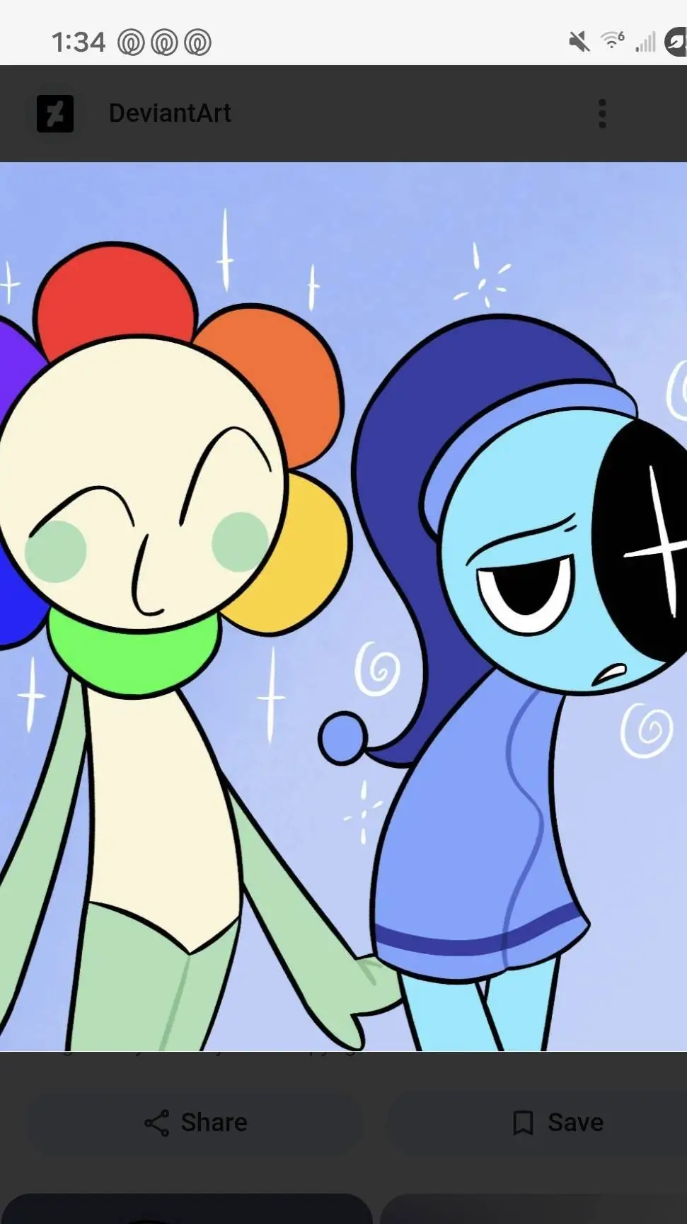 ai character: Moonflower background