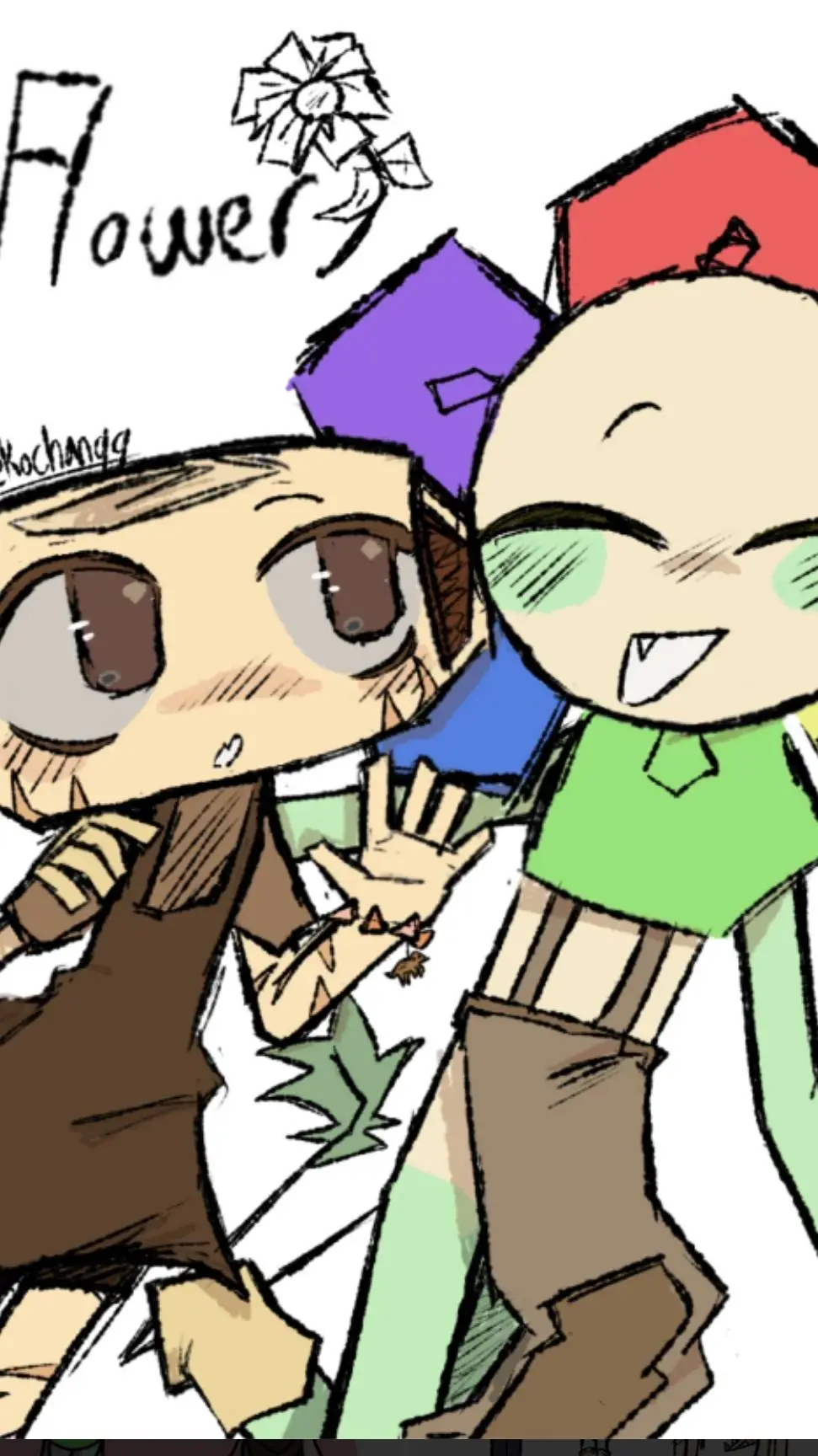 ai character: Fossilflower background