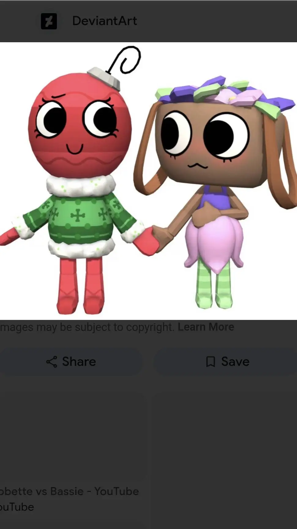 ai character: BaubleBasket background