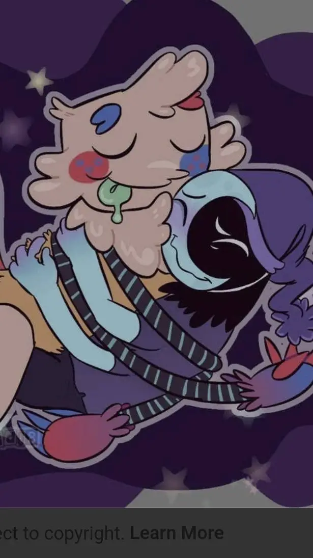 ai character: MidnightCuddles background