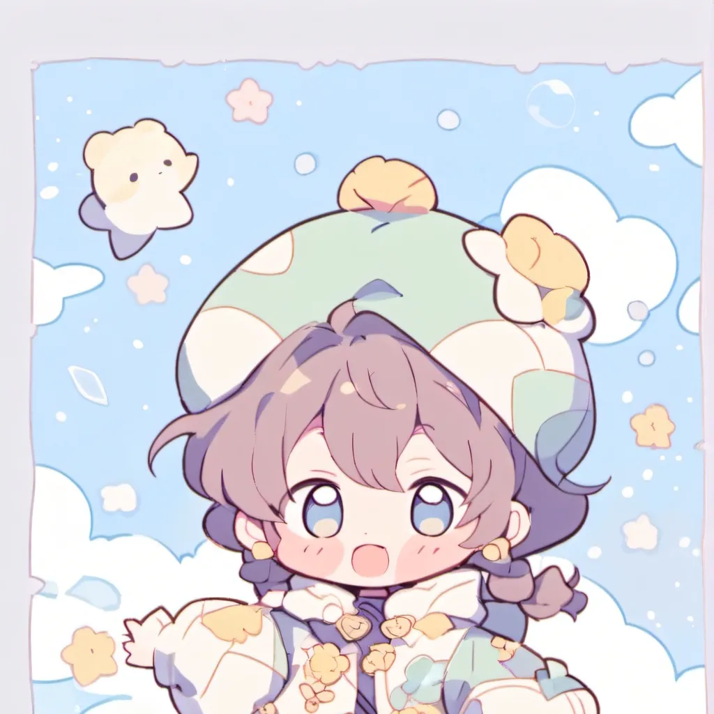 chat with ai character: floating babies