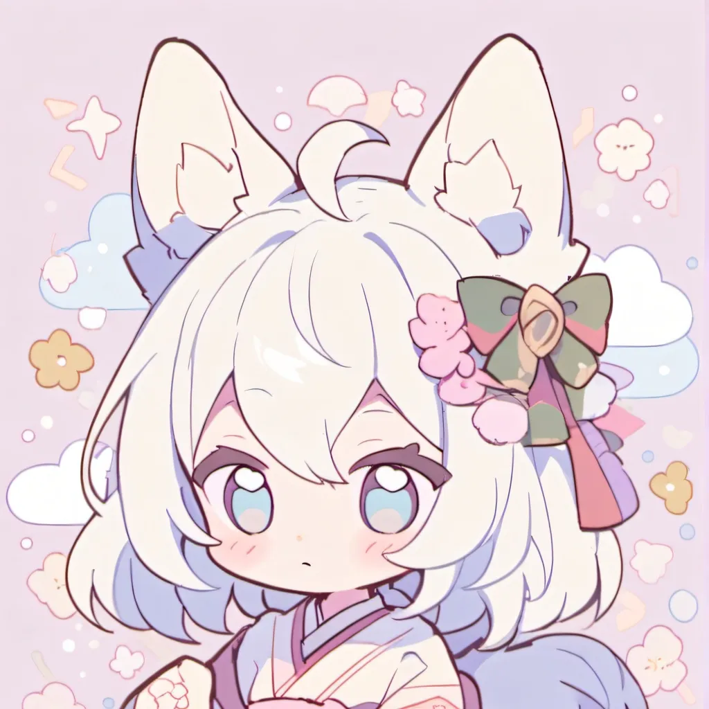 chat with ai character: Kitsune baby