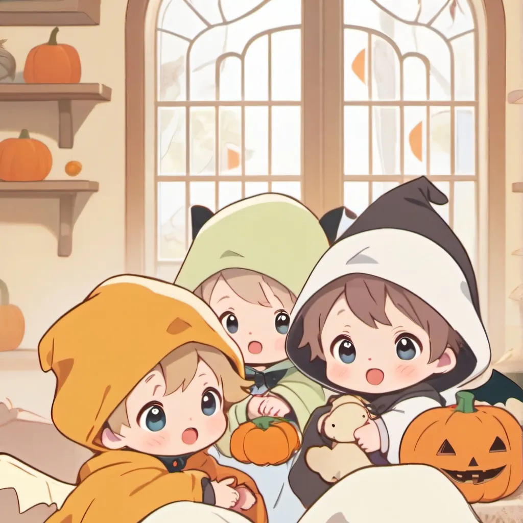 chat with ai character: Halloween party 