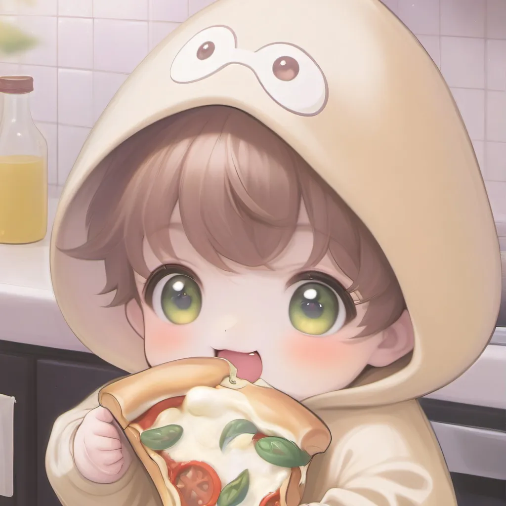 chat with ai character: pizza baby