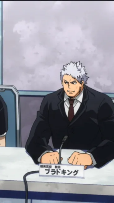 ai character: MHA break in background