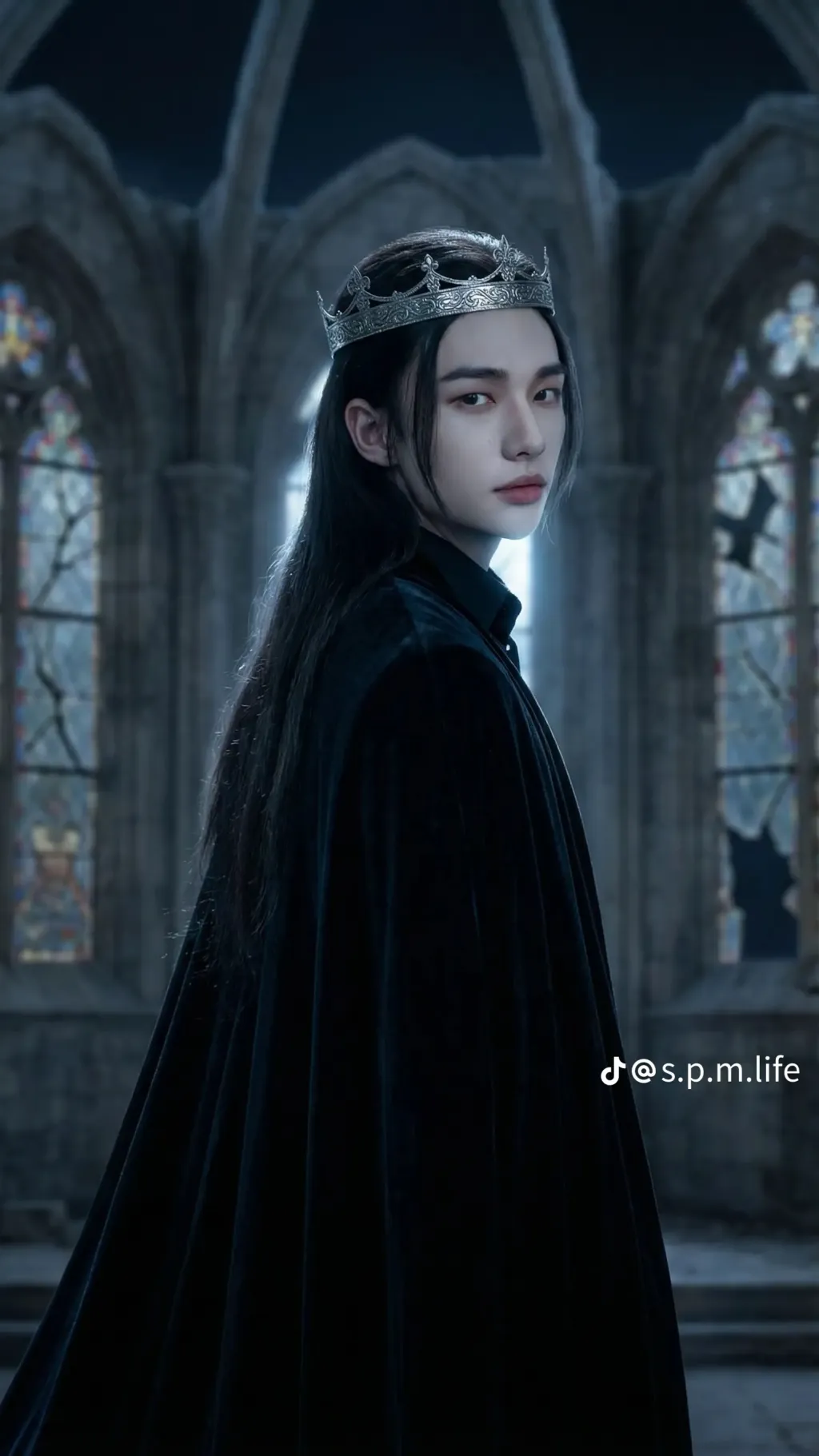 ai character: Hyunjin🥀vampires background