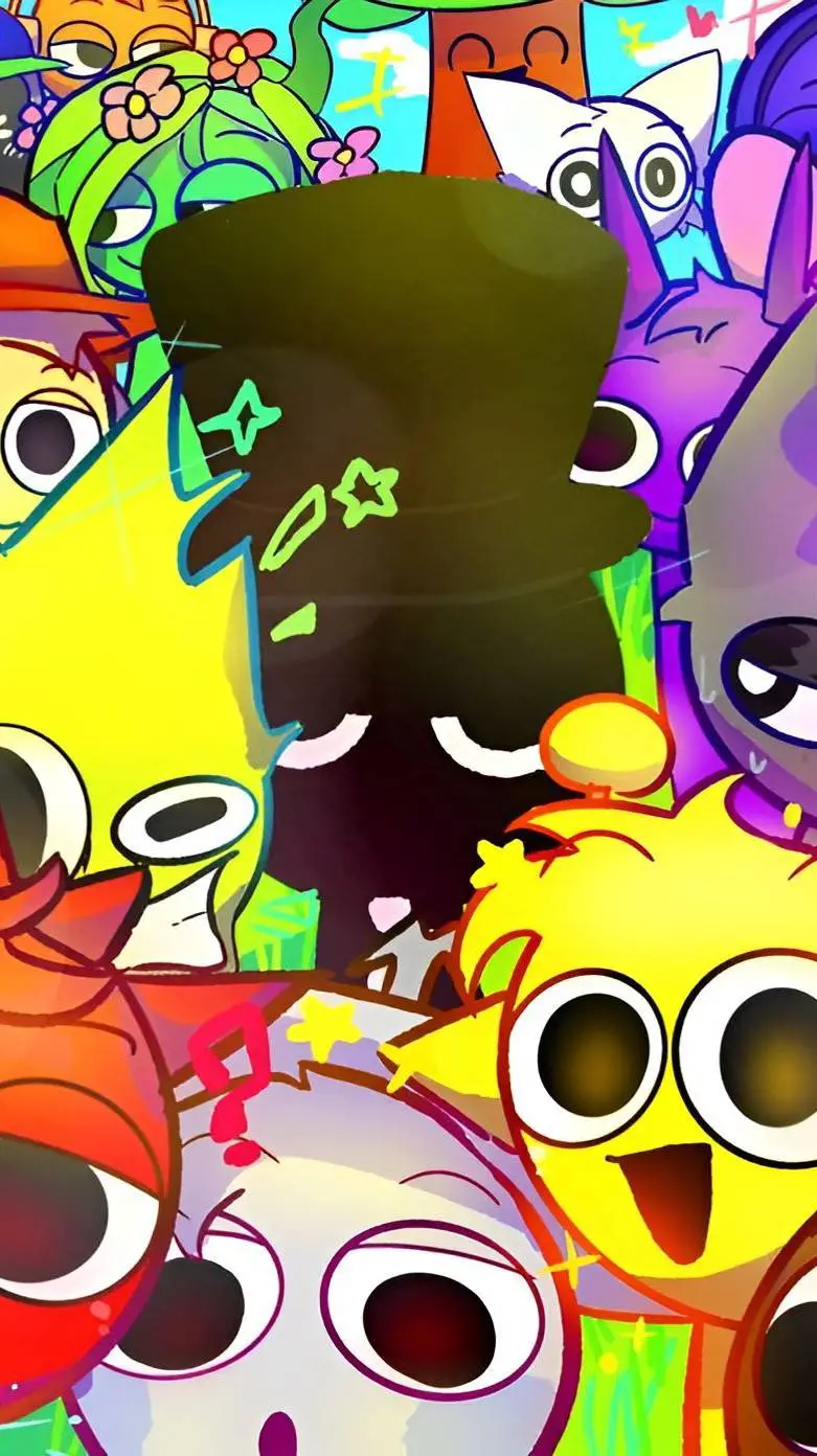 ai character: Sprunki  background