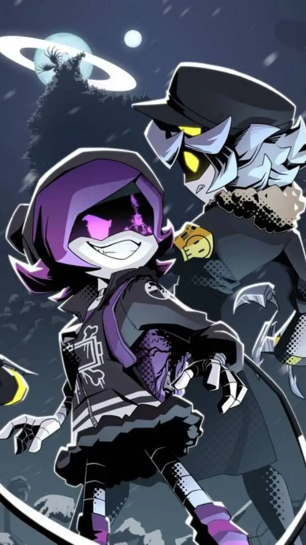 ai character: MD × Sprunki  background