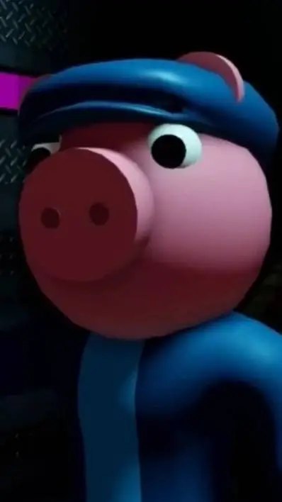 ai character: piggy background