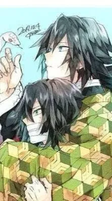 ai character: Giyu x Obanai background