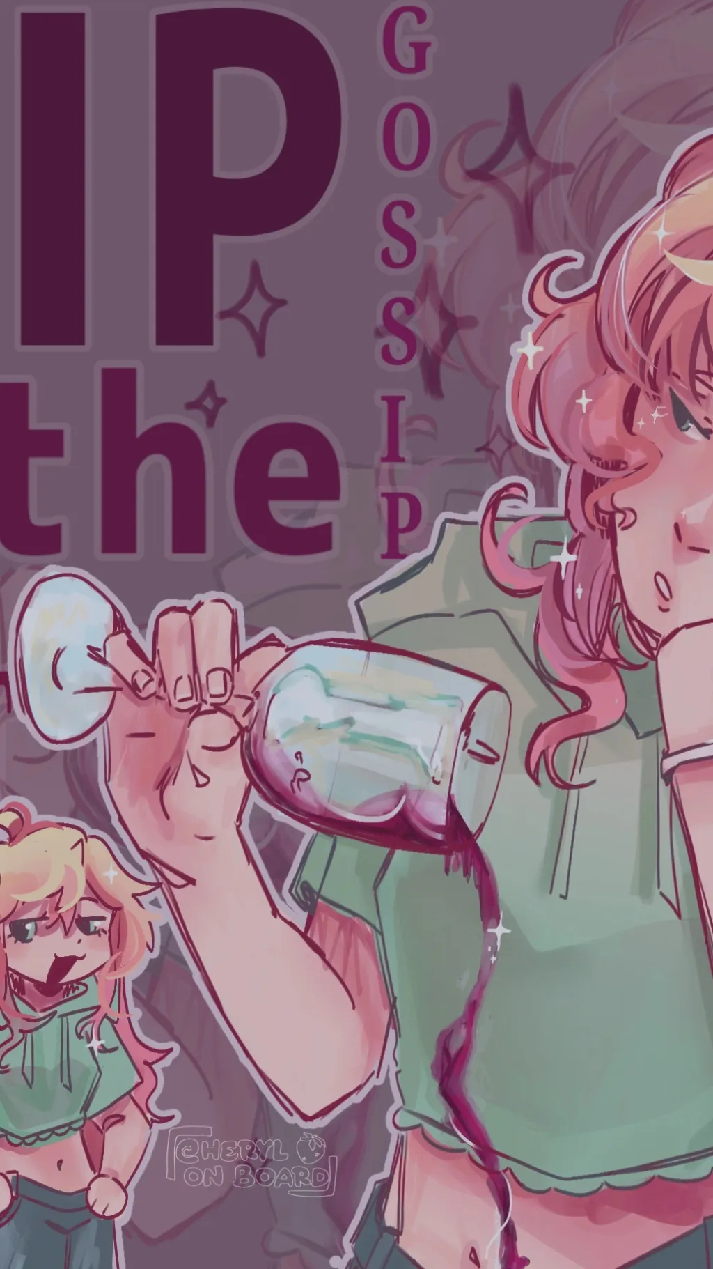 ai character: Zoey's birthday!!! background