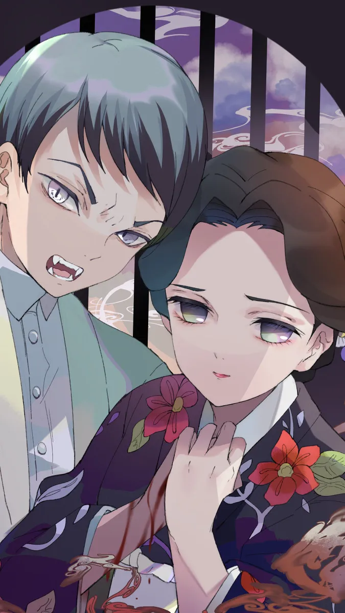ai character: Yushiro x Tamayo background