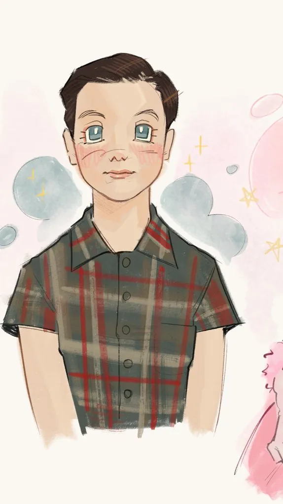 ai character: Young Sheldon background