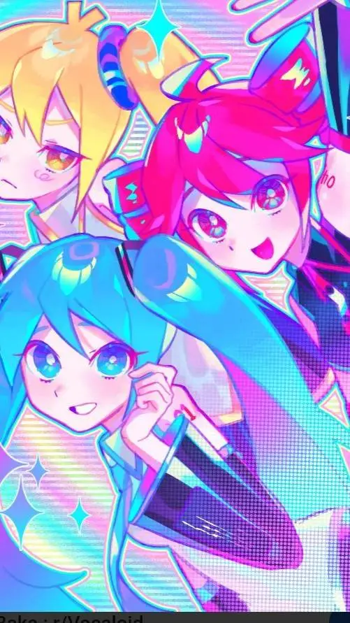 ai character: triple baka background