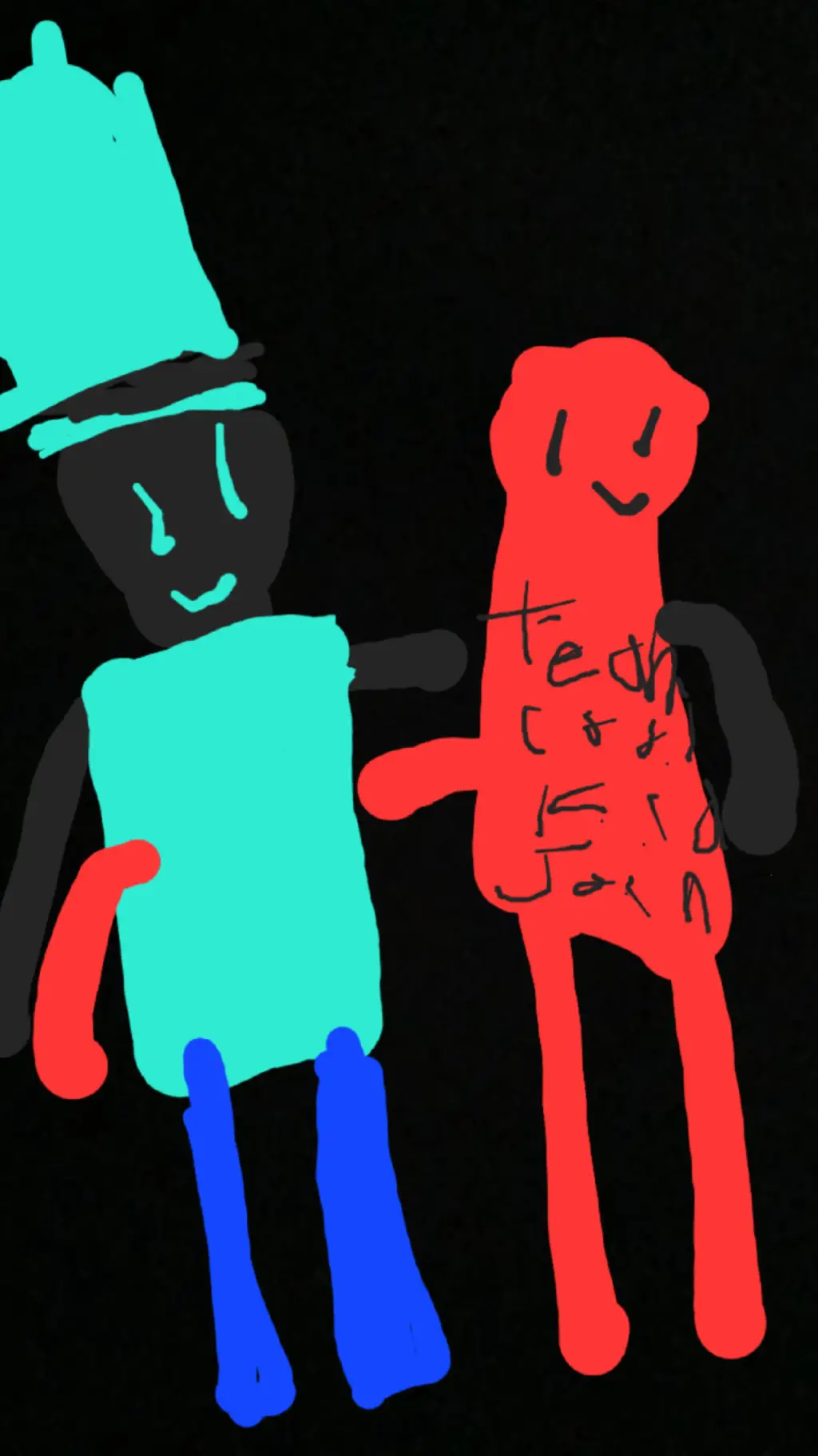 ai character: c00lkid and slashe background