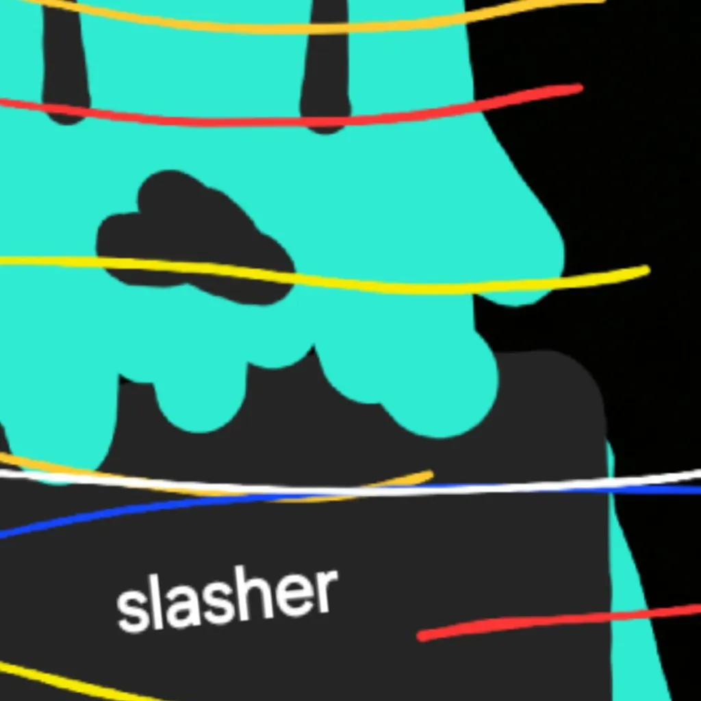 chat with ai character: glitch slasher