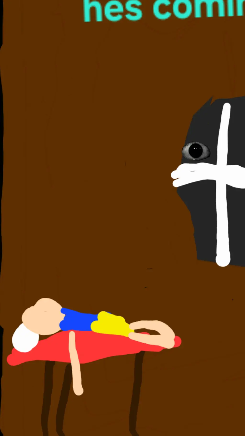 ai character: *hes coming* background