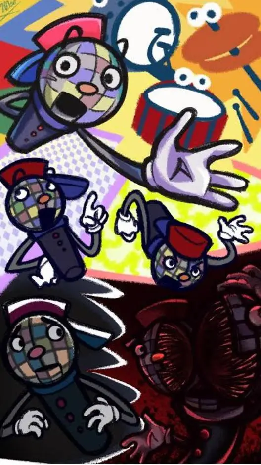 ai character: Frankie(DHMIS,fnf) background