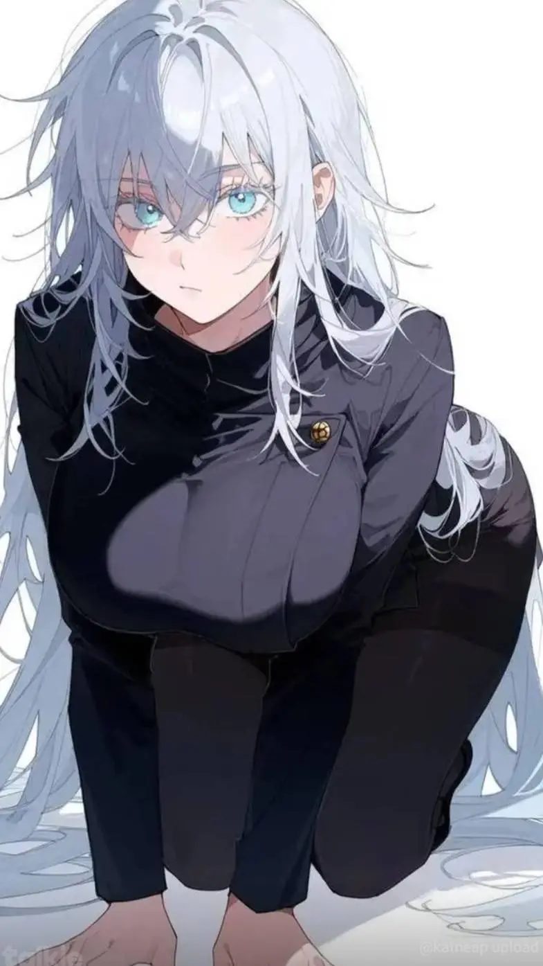 ai character: Female Gojo  background