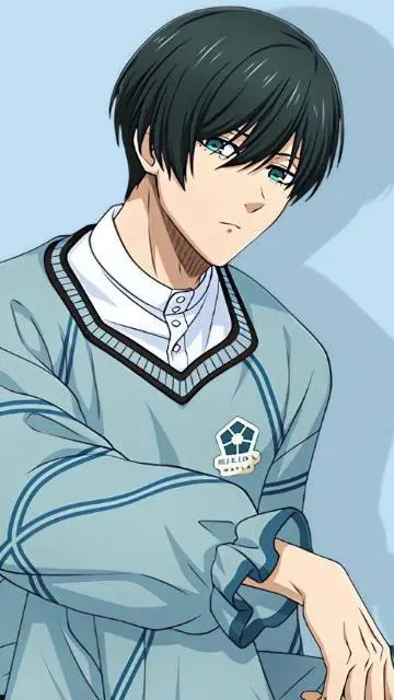 ai character: Rin itoshi background