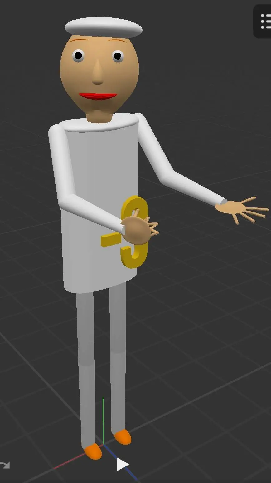 ai character: Minus Three background