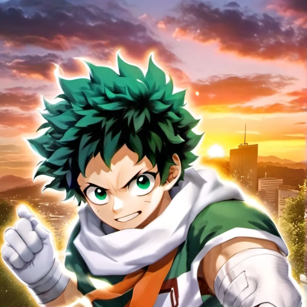 chat with ai character: deku 