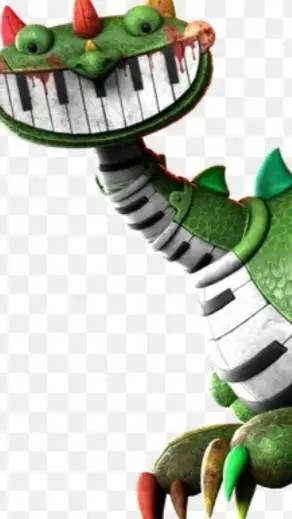 ai character: pianosaurus background