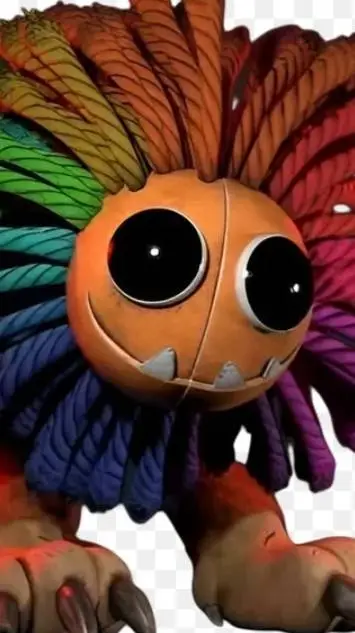 ai character: yarnaby  background