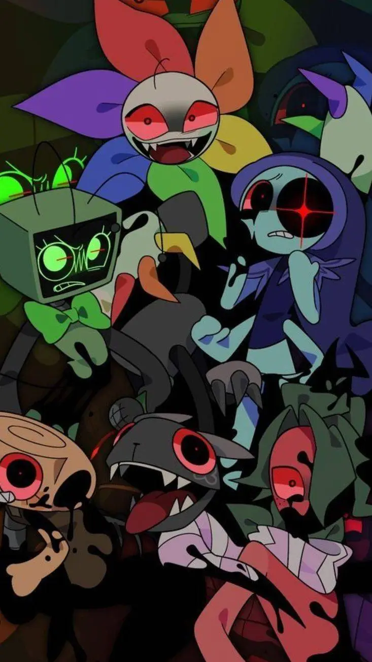 ai character: Dandy's world  background