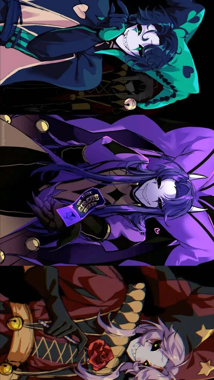 ai character: Freak circus background