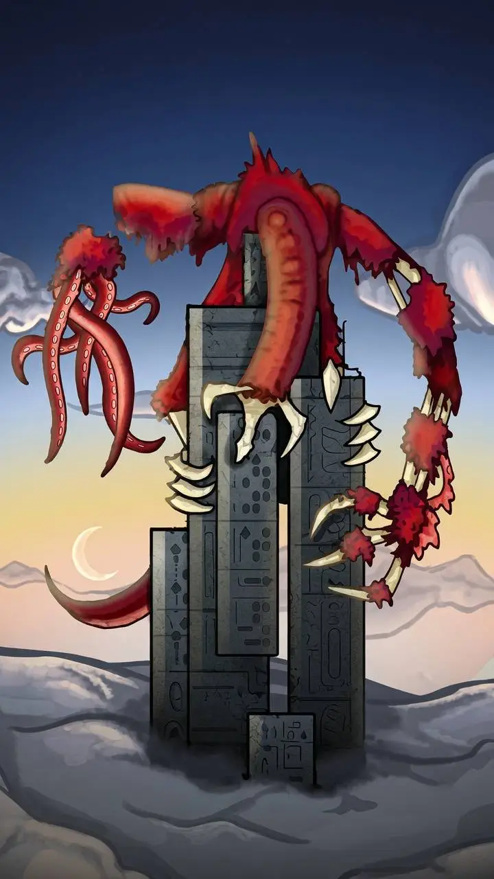 ai character: Impostores maldito background