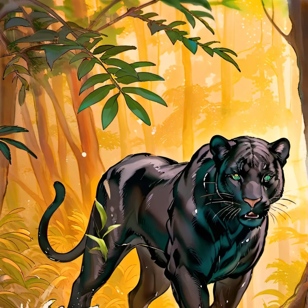 chat with ai character: пантера 