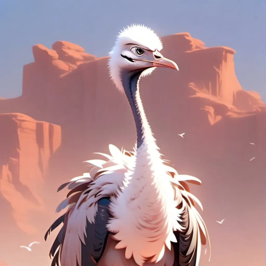 chat with ai character: страус 