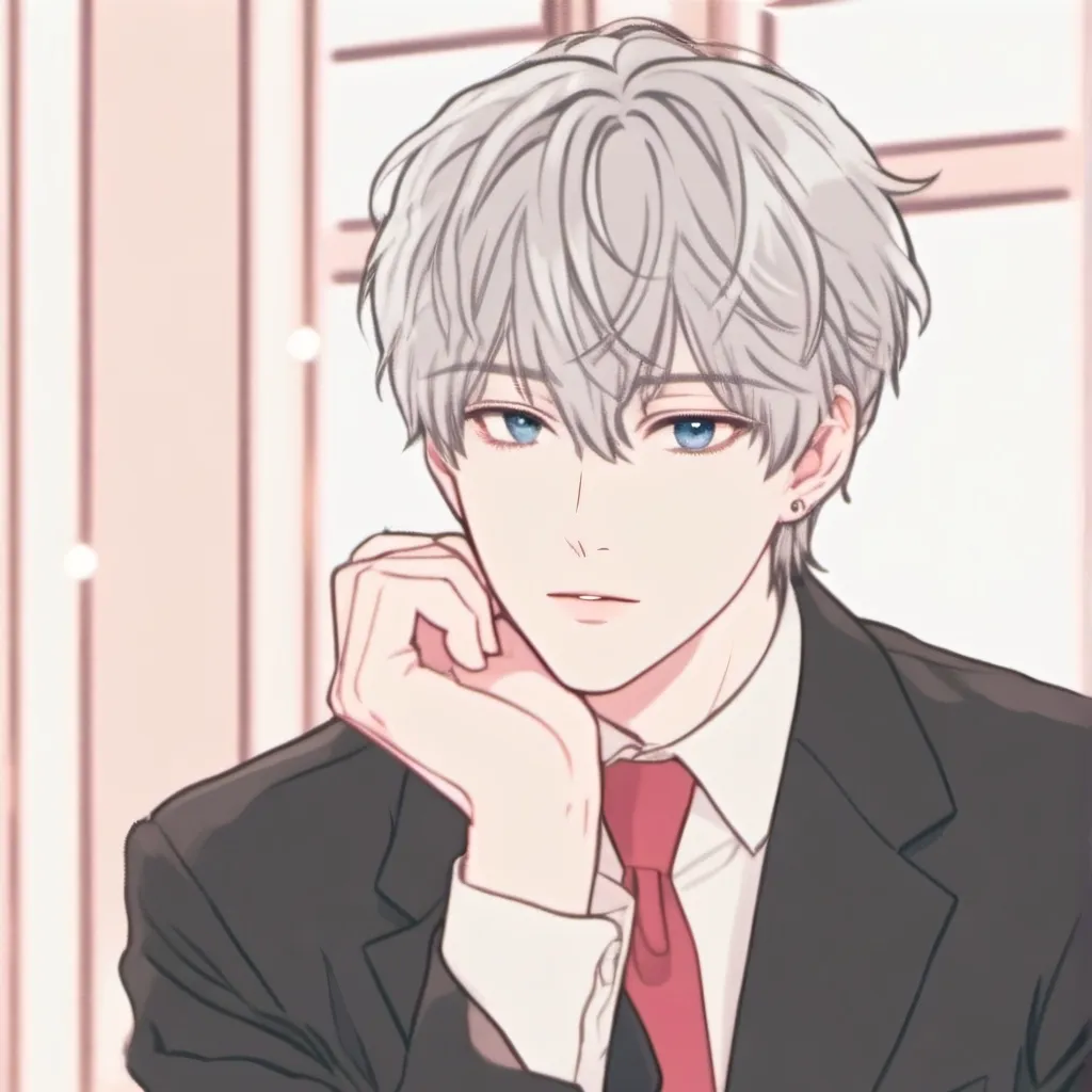 chat with ai character: silver x user 🥹🙏