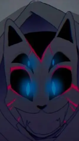 ai character: neon void 🐢🥺 background