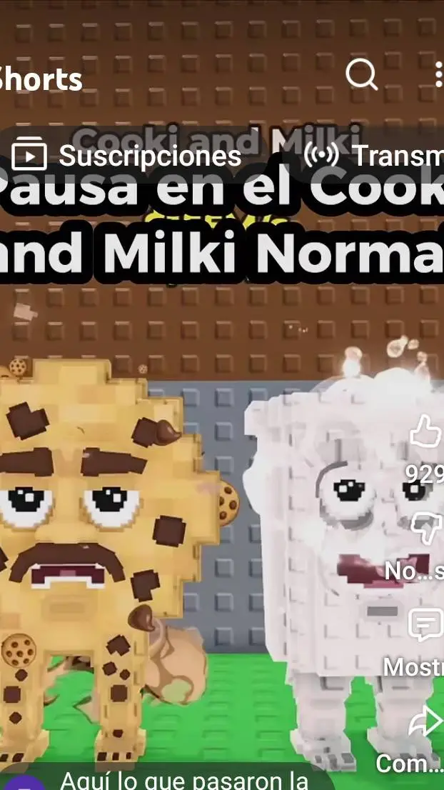 ai character: cookie and Milky background