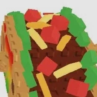 chat with ai character: Taco lucky block 🌮