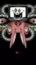 ai character: Omega Flowey background